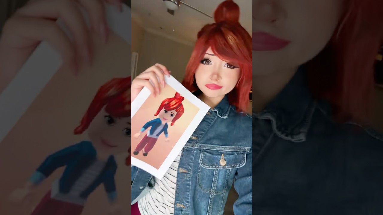 Who would cosplay roblox😭💔 #roblox #baconhair #robloxbacon #cosplayer #robloxgirl #noob