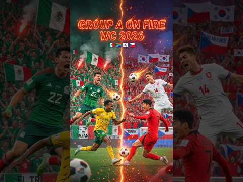 🔥 Mexico vs SA & Korea vs Czech | WC 2026 Group A HYPE!
