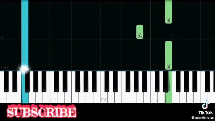 Interstellar Tiktok Piano Tutorial
