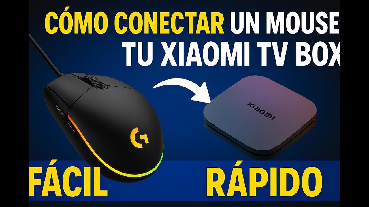 Cómo conectar un ratón a tu Xiaomi TV Box de forma rápida y sencilla