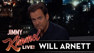 Will Arnett Just Got Back from Wales