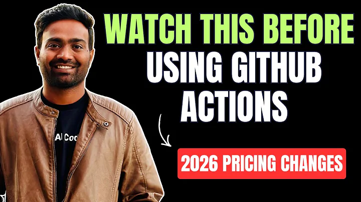 Watch this before using GitHub Actions in 2026.