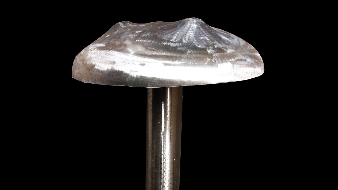 Funky Metal Mushroom - Metal Art, Garden Art, Upcycled Propane Bottle Gas LPG Bottle, Scrap Art
