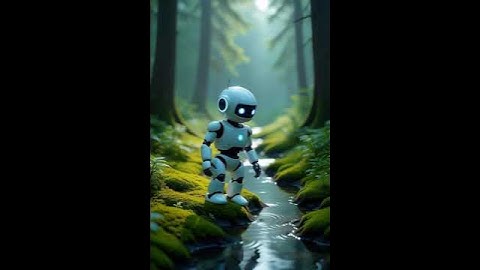 Robots in the mysterious forest #shorts #robot