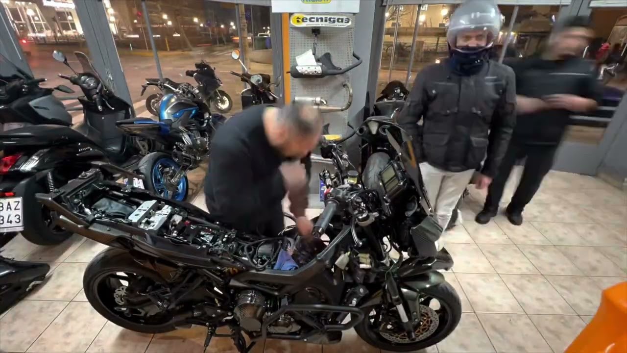 Yamaha Tracer900. Installation MSD Universal Launch Master. (2troxo_Motostore_Voloscity)