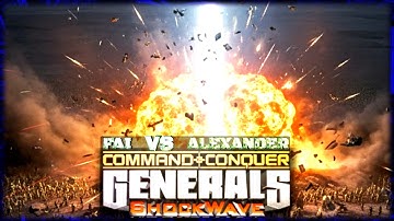 Infantry division #6 FAI vs Alexander - C&C Shockwave Challenge Hard Mode