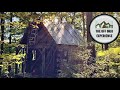 An original off grid cabin  complete build alone in the forest  part 1