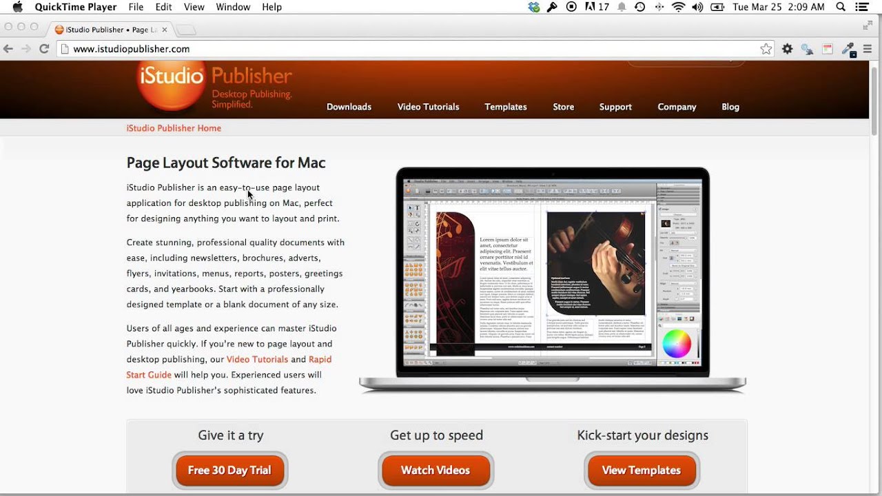 Publisher program for mac