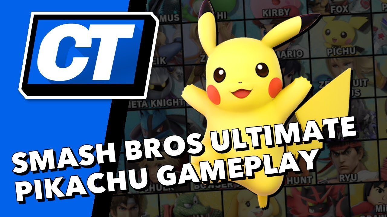 Pikachu Gameplay in Super Smash Bros. Ultimate