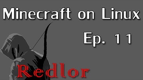 Minecraft on Linux with Redlor (Ep. 11): Server Start/Stop/Backup script