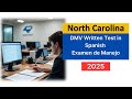 North Carolina DMV Written Test 2025 en Español | Preguntas y Respuestas Examen de Manejo