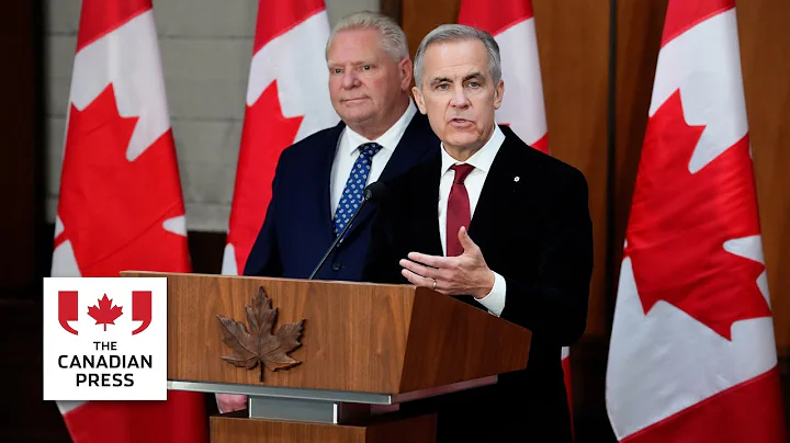Carney, Ford sign pact to accelerate major project reviews in Ontario