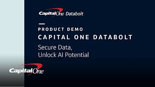 Information Secure Data, Unlock AI Potential with Databolt | Capital One Software News