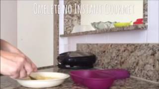 Omelete no Instant Gourmet da Tupperware