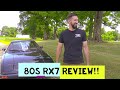 1983 1st gen Mazda Rx7 time capsule review and test drive! Remembering the 80s!