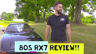 1983 1st gen Mazda Rx7 time capsule review and test drive! Remembering the 80s!