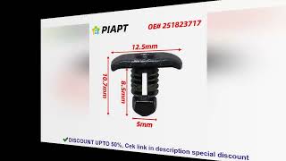 20PCS OE# 251-823-717 Front Door Weatherstrip Retainer Fastener Clips For Volkswagen