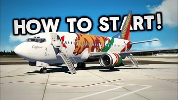 🛫 How to Start Up the Boeing 737-500 from Cold & Dark | Aerofly FS Global (2025) ✈️