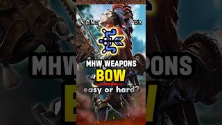 14. Bow Difficulty Rating in Monster Hunter World? #MHW #MonsterHunter #Gaming