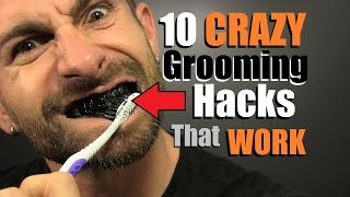 10 CRAZY Grooming Hacks EVERY Guy Should Know!