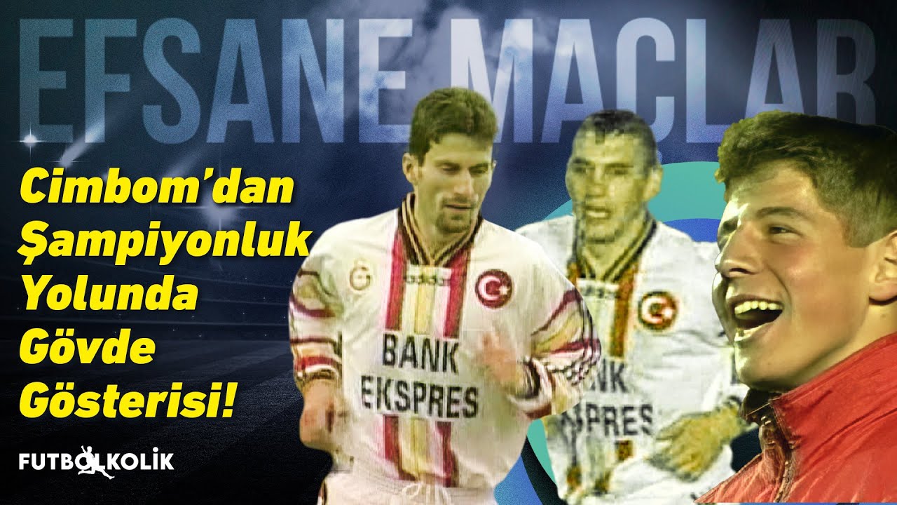 Galatasaray - Kayserispor 1997-98 Sezonu | Cimbom'dan Şampiyonluk Yolunda Gövde Gösterisi!