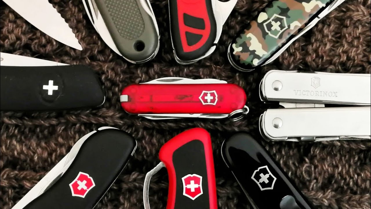 Моя коллекция ПРАКТИЧНЫХ ножей Victorinox, только РАБОЧИЕ ножи .