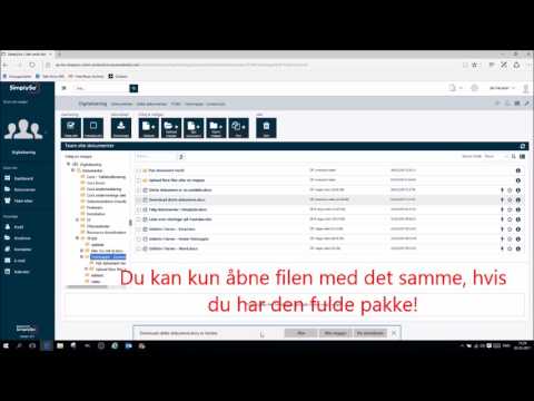 Download en fil fra SimplySo