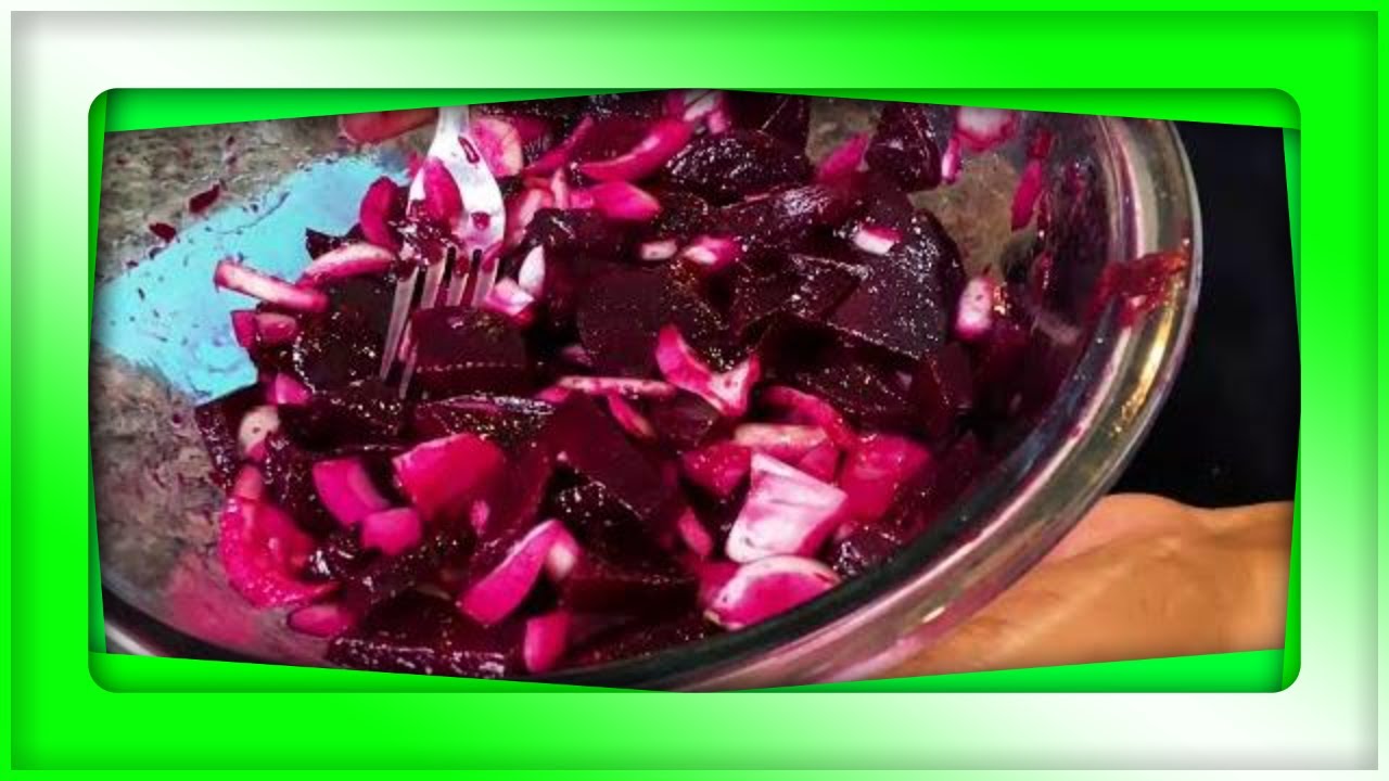 HOW TO MAKE BEET SALAD USING HONEY!