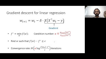 Colloquium: Various Facets of SGD:Minibatching, Acceleration & Dependent Data by Praneeth Netrapalli