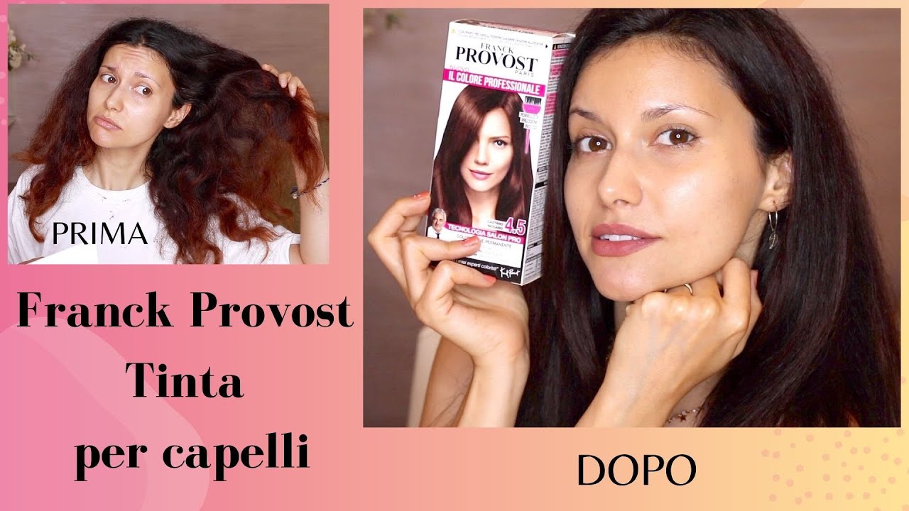 REVIEW COMPLETA TINTA FRANCK PROVOST | COLORAZIONE 4.5 CASTANO MOGANO