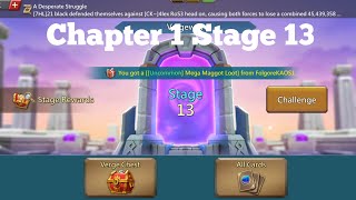 Lords mobile Vergeway Chapter 1 Stage 13|Lords mobile Chapter1 Vergeway|Vergeway Stage 13
