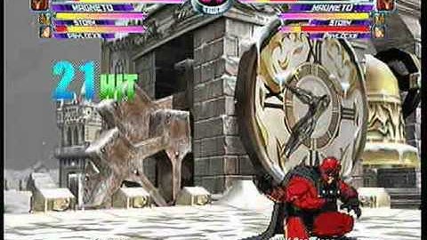 MvC2 Online (360): Brett (MSP) vs NWH Backstage (MSP) 16 .:6.24.10:.