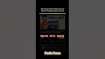 This Free AI Course Builds Web Apps in 2 Hours! 😱🔥 | No Code Needed #Shorts #AI #WebApp #CodeLeos