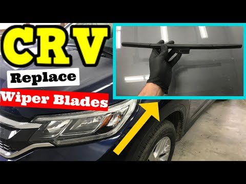 2012- 2016 Honda CRV How to Replace your Wiper Blade Remove Windshield Wiper Install