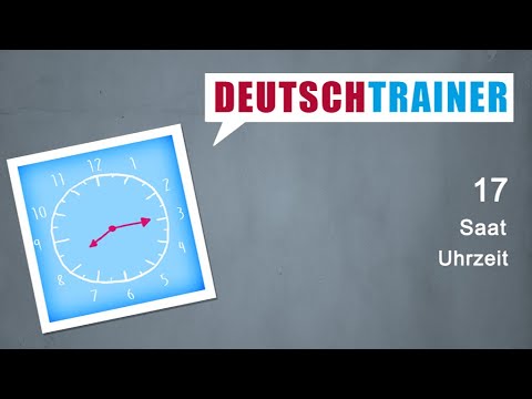 Yeni başlayanlar için Almanca (A1/A2) | Deutschtrainer: Saat