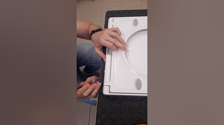 Deska WC Ness - instrukcja wymiany zawiasów