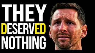 Lionel Messi Finally Speaks Out After FIFA Banning Argentina From the World Cup