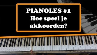 Pianotip #1: Zo kun je akkoorden leren spelen op piano