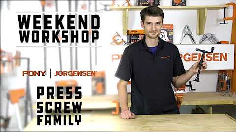 Weekend Workshop | Pony Jorgensen's Press Screw Family