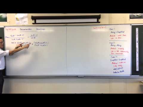Proving a Trigonometric Identity where both sides seem simplified