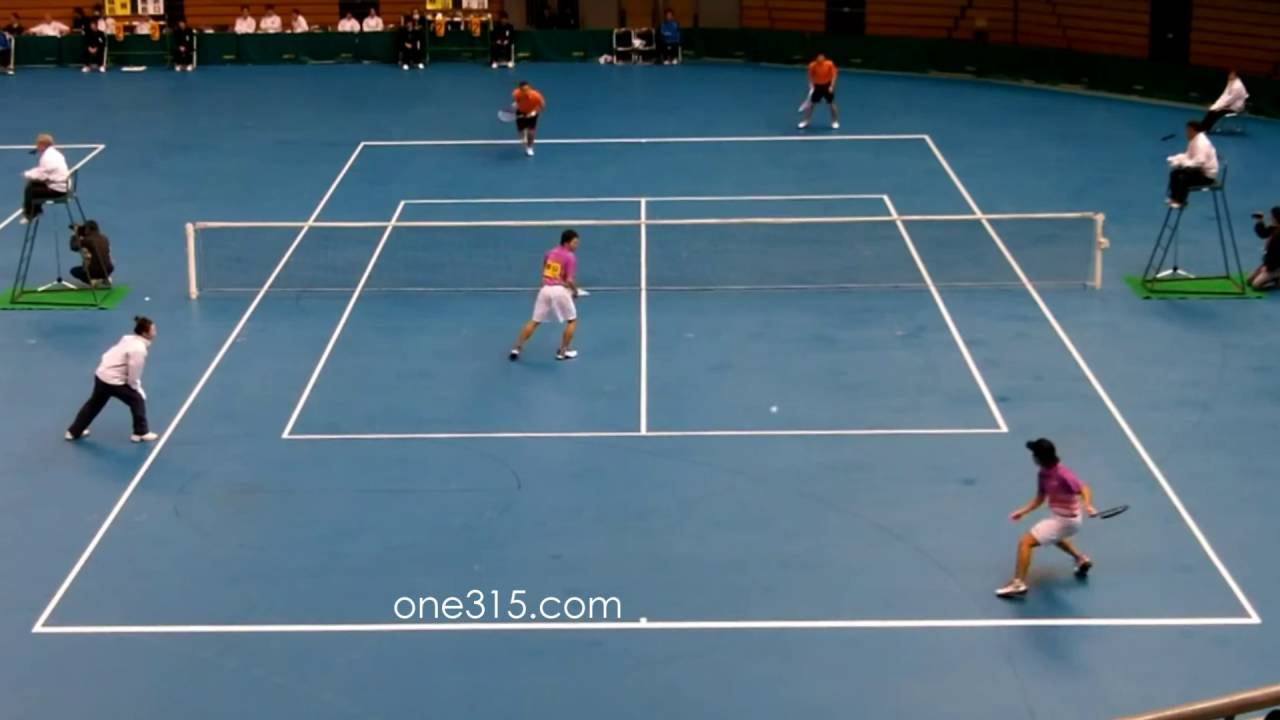 [すごプレ41]ソフトテニス社会人学生対抗2012　村上高川ー桂泉山