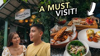 This is our FAVORITE Restaurant in TAGAYTAY!  | Farmer's Table 2021
