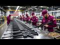 INSIDE USA Military Factory: How M4Carbine gun is Manufactured (Full Process)