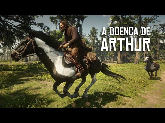 Arthur Morgan começa a tossir É so uma tosse Ele é diagnosticado