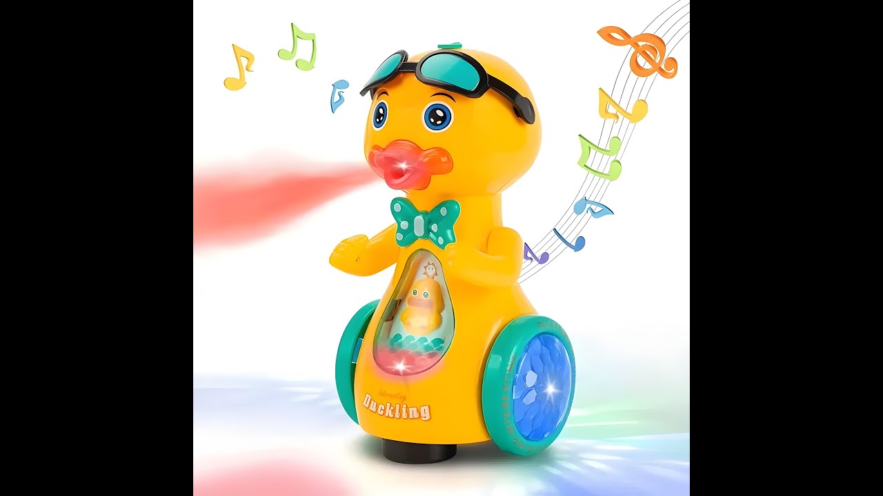 🦆✨ Elecart Dancing Duck Toy – Music, Lights & Fun for Toddlers! 🎶👶