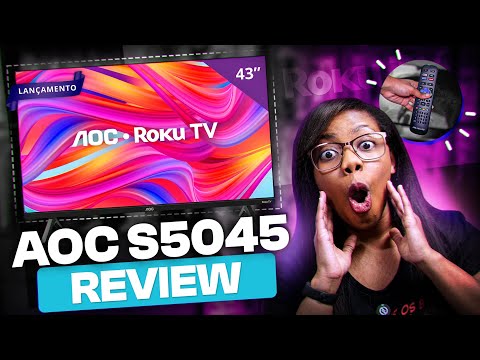 AOC 43S5045 - THE COMPACT AND AFFORDABLE ROKU TV | REVIEW