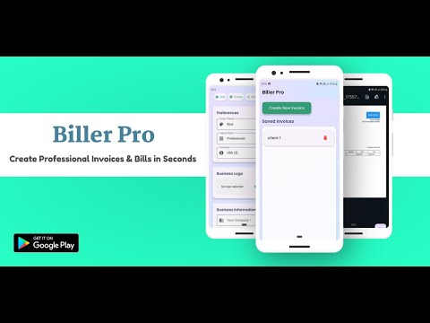 How to Use Invoice & Bill Generator App | Quick Demo