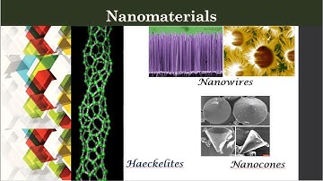 Nanowires , Nanocones and Haeckelites properties and Applications | Nanomaterials