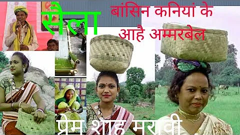 सैला गीत|बांसिन कनियां के आहै अम्मरबेल|प्रेम शाह मरावी गोंड़वानी सुर लहरी prem Shah Maravi.