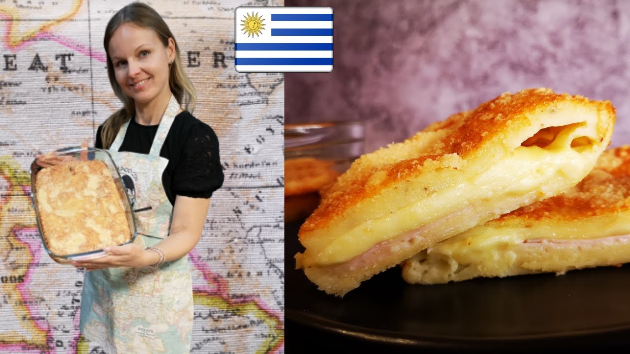 TORTA DE FIAMBRE URUGUAYA/masa sin licuadora/🍽